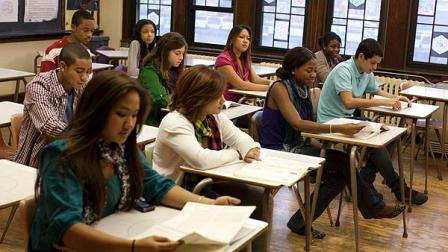 Students in classroom