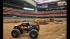 Images of one of the monster trucks and the dirt...