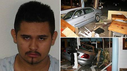 Jose Manual Diaz, 20, was charged with evading in a motor vehicle causing serious bodily injury and failure to stop and give information. Diaz was also issued citations for driving without a license and failure to control speed.