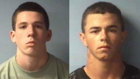 Seventeen-year-old Andrew Charles Davis, left, and Taylor William Sechelski, 19, were two of three suspects arrested after Friendswood officers allegedly found proof of marijuana use during traffic stops.