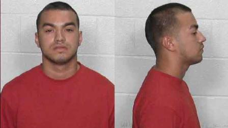 John Flores, 20, is one of two suspects who were arrested Monday during a traffic stop shortly after a home burglary was reported in Rosenberg.
