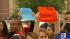 Images from Katy student protest at Morton Ranch...