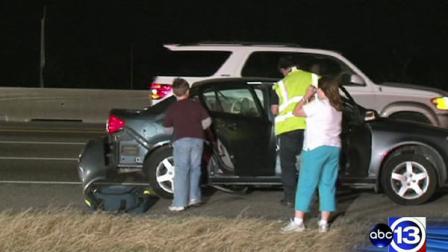 Several people suffered minor injuries in the multiple-vehicle accident on the Gulf Freeway.