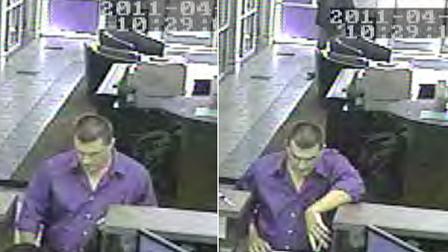 Authorities are seeking this suspect who allegedly robbed a Kingwood bank