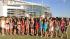 Candidates eagerly await the announcement of the 2011 Houston Texans cheerleading squad