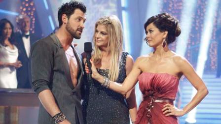 All of the frenzy and anticipation led up to the moment when the couples scores from the judges were combined with the audience votes to name Season 12s champions of Dancing with the Stars and winners of the coveted mirror ball trophy, on the Season Finale, TUESDAY, MAY 24 (9:00-11:00 p.m., ET) on the ABC Television Network. (ABC/MICHAEL DESMOND) MAKSIM CHMERKOVSKIY, KIRSTIE ALLEY, BROOKE BURKE