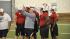 The Texas high school senior all-stars practiced...