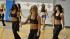Images of the hopeful women auditioning to...
