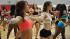 Images of the hopeful women auditioning to...