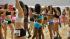 Images of the hopeful women auditioning to...