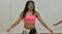 Hundreds of women showed off their dance moves...