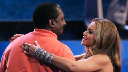 Matthew Knowles and Beyonce