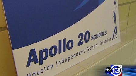 Students in the Apollo 20 program head back to class today