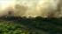 For the second day in a row, a massive fire burned at George Bush Park in west Houston