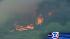 For the second day in a row, a massive fire...