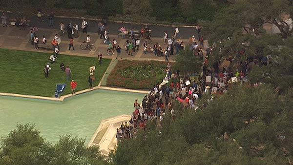 Occupy Houston protest