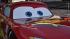 Images of Lightning McQueen, Tow Mater and Finn...
