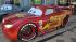 Images of Lightning McQueen, Tow Mater and Finn...
