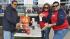 Images of fans, cheerleaders, players and the...