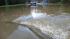Image of the flooded entrance to Cullen Park 