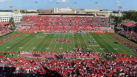 Houstons Robertson Stadium during the first half of an NCAA college football game against Marshall Saturday, Oct. 22, 2011, in Houston. (AP Photo/Pat Sullivan)