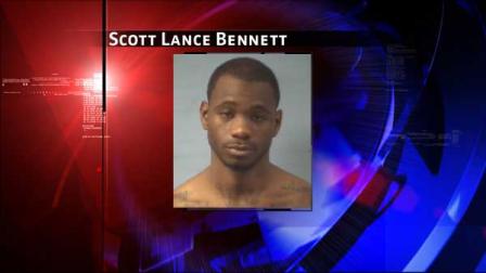 Scott Lance Bennett, 26, is charged with felony theft in connection to the October smash-and-grab ATM theft at a Friendswood Walgreens.