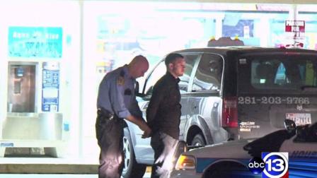 Authorities say the driver is suspected of being intoxicated and was taken into custody.