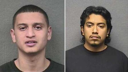 Manuel Rivera-Sanchez , left, and Israel Soriano are charged with capital murder in connection to the fatal shooting of a 27-year-old man at an apartment complex on March 1.