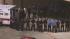 Firefighters create 'wall of honor' for... :: HFD firefighters make a Wall of Honor for their fallen colleague at West Houston Medical Center.