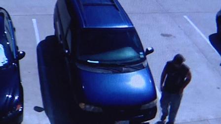 Two children left alone in their fathers van outside a gun store lot have been taken into Child Protective Services custody