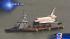 Shuttle replica transported into Galveston Bay ::