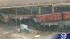Two trains crashed in northeast Houston and...
