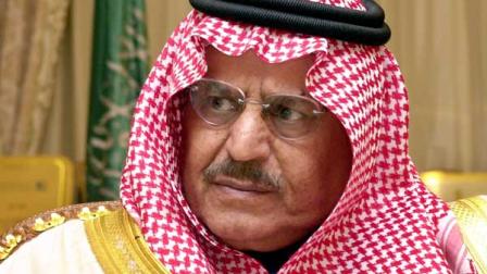 In this Wednesday, Feb. 5, 202 file photo, Saudi Interior Minister Prince Nayef is seen during an interview with The Associated Press at his office in Riyadh, Saudi Arabia. Saudi Arabia said Saturday, June 16, 2012 that Crown Prince Nayef has died.(AP Photo/Hasan Jamali)