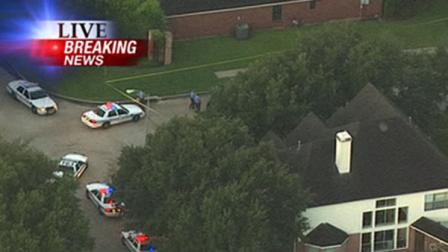 Authorities are on the scene of a deadly drive-by shooting in west Houston.