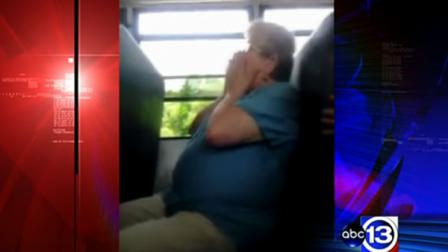 A group of New York students were caught on camera bullying a bus monitor.