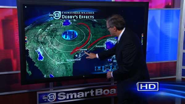 As Debby hovers in Gulf, Florida getting more rain | abc13.