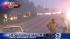 A wrong-way driver collides with another vehicle...