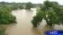 White Oak Bayou water level near its banks ::
