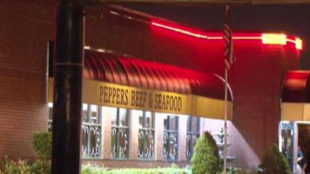 A man, possibly with a fake gun, threatens customers inside a restaurant he ends up getting shot by an off-duty HPD officer.