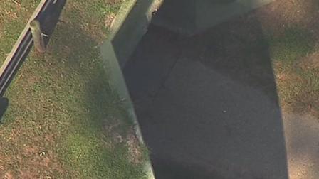 The woman reportedly was able to get away from her attacker by biting him.