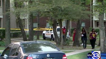 A killer is on the loose in northwest Harris County after a man was shot to death in his apartment.