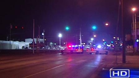 A motorcycle crash nearly killed a man on North Shepherd and West 19th in the Heights last night.
