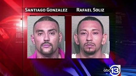 Authorities on Tuesday announced the search for 26-year-old Rafael Gomez Soliz and 28-year-old Santiago Jaimes Gonzalez.