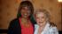 Betty White poses for a photo with ABC13 anchor...