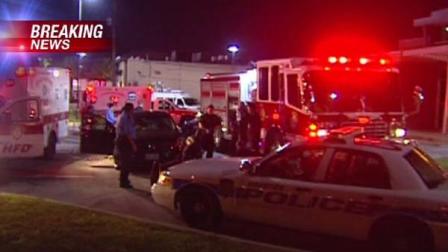 A teenager and an adult were found shot in the parking lot of a bank in southwest Houston.