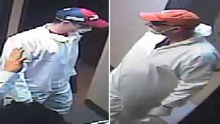 Investigators say these two guys are behind a takeover-style bank robbery along the Katy Freeway back in August