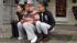 In this Thursday, Nov. 1, 2012 photo, roommates...