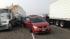 Nearly 150 vehicles were involved in the...