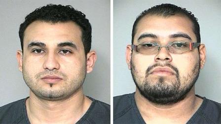 Luis Hernandez, 28, and Oscar Duran, 20, both of Houston, are both charged with aggravated robbery