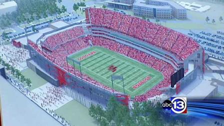 The views of the city skyline as well as more shade for fans highilight the 40,000 seat facility.